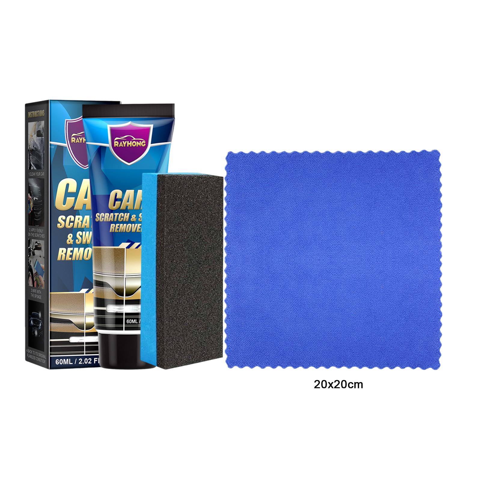 

60 мл паста для ремонта царапин на автомобиле, уход за краской, ремонт, безуходный воск, грязь, очиститель, инструменты для полировки, детализации, долговечный, универсальный