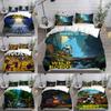 The Wild Robot () Bedding Sets Bed Cover Comforter Duvet Cover Pillow Case 2-3 Pieces Sets Teenagers Children'S Gifts