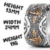 Ancient Historical Persia Zarathustra Stainless Steel Men Rings Luxury Punk HipHop for Biker Jewelry Creativity Gift