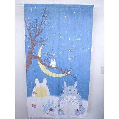 Cosmo Neighbor Totoro Gardiner Vinterhimmel och Halvmåne Bredd 85cm x Längd 150cm [Min - Måne]