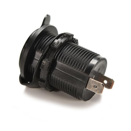 Veekindel 12 V autosüütaja pesa USB laadija toiteadapteri väljund