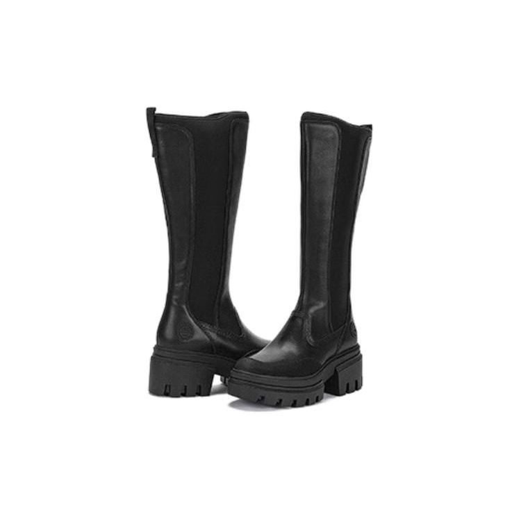 Timberland Everleigh Breathable Waterproof Durable Non-Slip High-Top Outdoor Boots Women Boots Black A5YMR