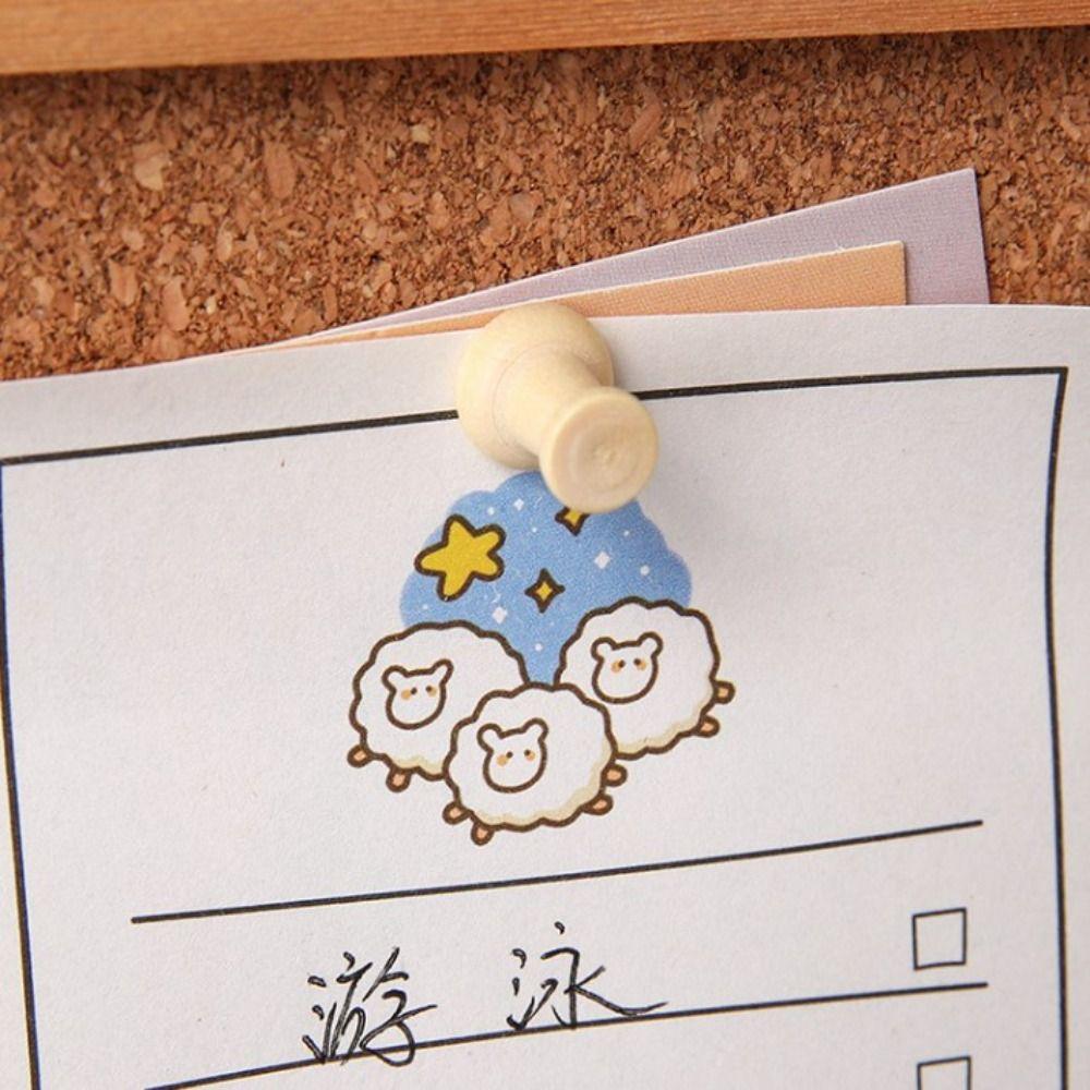 50PCS Plastic Board Tacks Push Pins Cork Board Thumb Tacks Pins INS Pushpin Thumbtack  Fixings Pins
