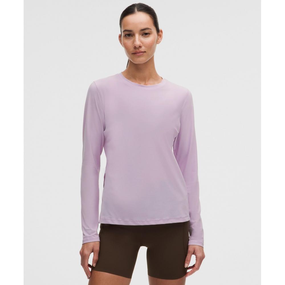 Lullulemon Side Lucid Running Long Sleeve Shirt Llay