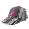 Spring Summer Boho Baseball Cap For Men Women Adjustable Print Sun Hat Street Sport Hiphop Outdoor Snapback Visor
