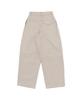 CARGOBROS FOR WOMAN Relaxed Cotton Twill Pants (Beige)