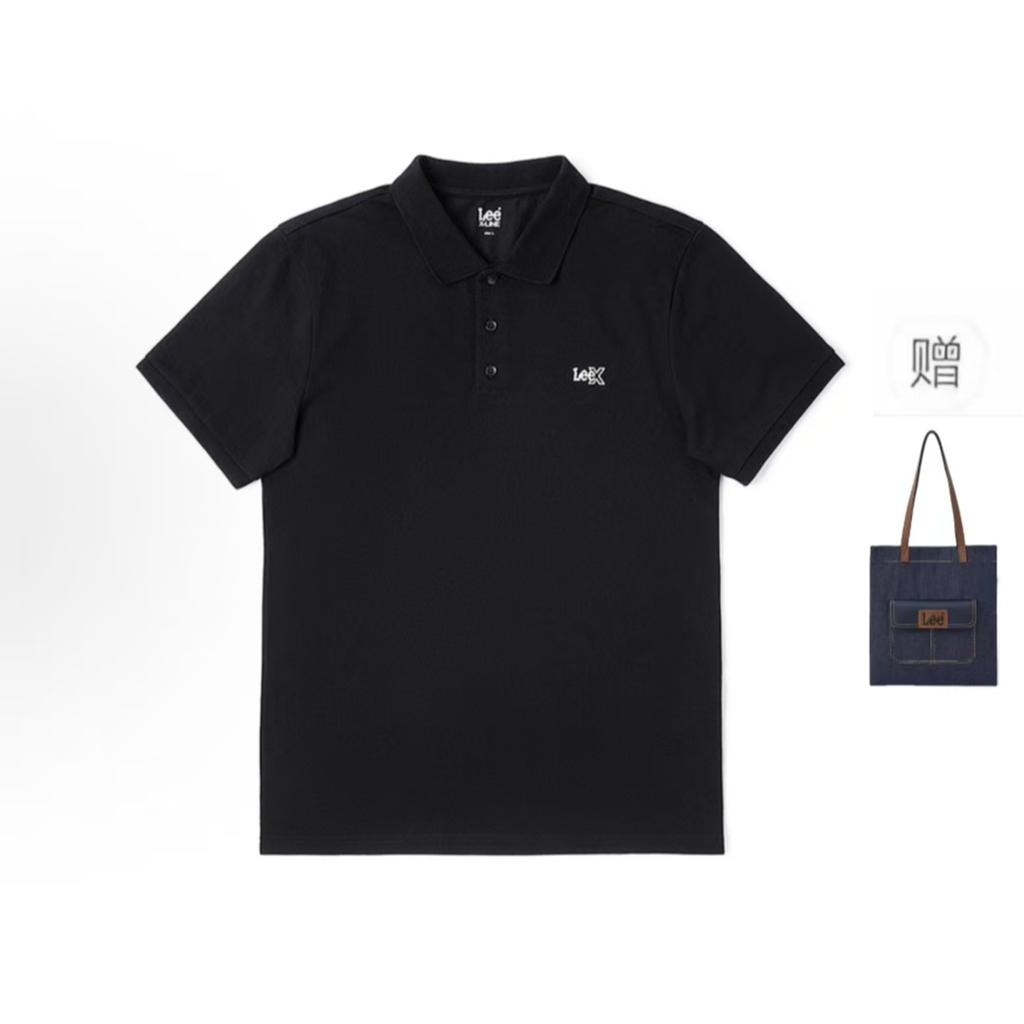Lee SS25 Polo Shirt Unisex Black LMT009839205143K11000