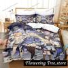 Anime Fate Grand Order Bedding Set Duvet Cover Bed Set Quilt Cover Pillowcase Comforter king Queen Size Boys Adult Bedding Set02