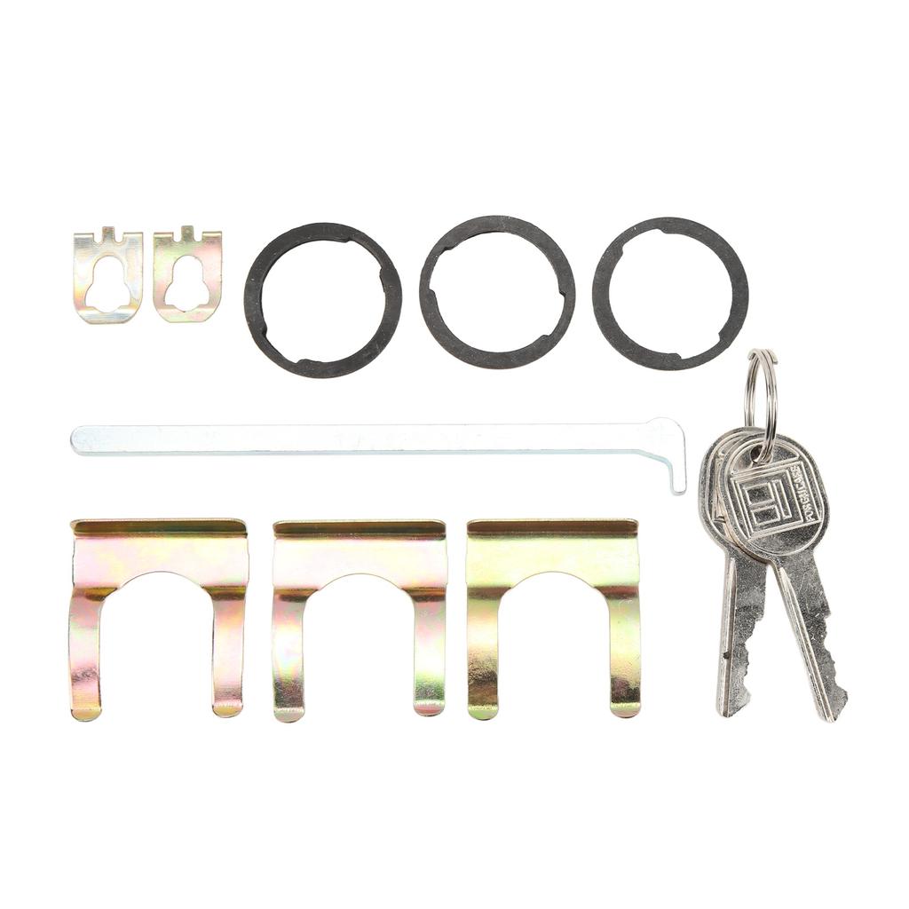 Door Trunk Cutlass Lock Key Set Easy To Install Perfect Match 654394765282 Replacement for Chevy