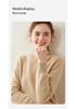 Women's 100% Pure Cashmere Round Neck Sweater - Versatile Style for Autumn and Winter