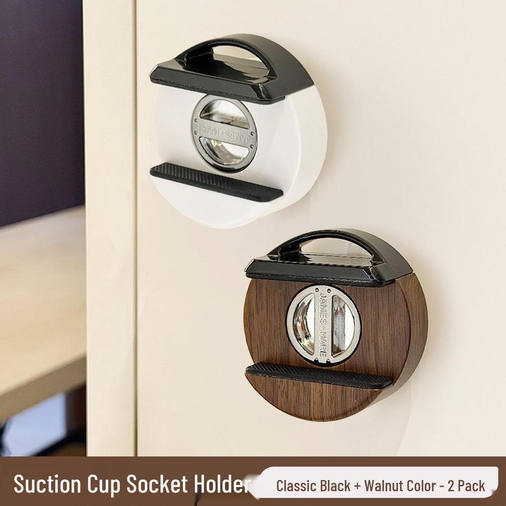 Nachuan Wall-Mounted Power Strip & Router Holder - Hole-Free Storage & Organization