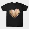 Asian Size Cotton Unisex Tshirt Print T-shirt Heart Baseball T-shirt No-Cut Print Regular Fit