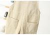 Korean-Style Kids Corduroy Overalls with Heart Embroidery - Unisex Jumpsuit 2026