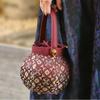 High Looks, Old Money Style, New Chinese Style, Non Lingering Fragrance, Cloud Gauze Lantern Bag, New Year's Style, Chinese Style Hand-held Bucket Bag