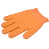 Pet Grooming Glove Silicone Double Sided Fast Frothing   Cat Hair Removal Glove for   and Short Hair