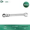 SATA Polished Flexible Head Ratchet Wrench
