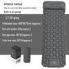 Diamond TPU Inflatable Camping Mat - Foot-Operated, Thickened and Moisture-Proof