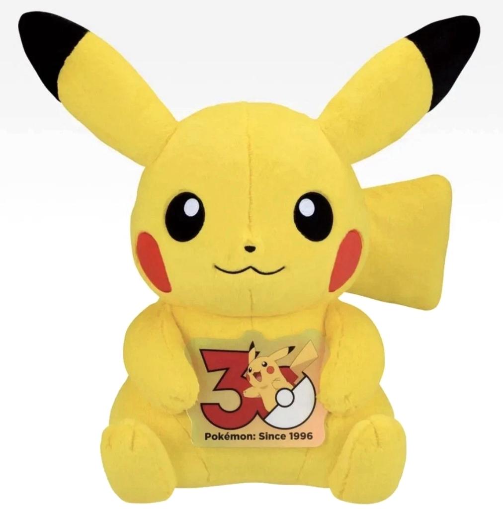 Ichiban Kuji Pokemon 30th Anniversary Pikachu Last One Prize Plush Doll 19.7in