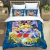 Cartoon S-Sailor Moon Bedding Sets Exquisite Bed Supplies Set Duvet Cover Bed Comforter Set Bedding Set Luxury Birthday Gift