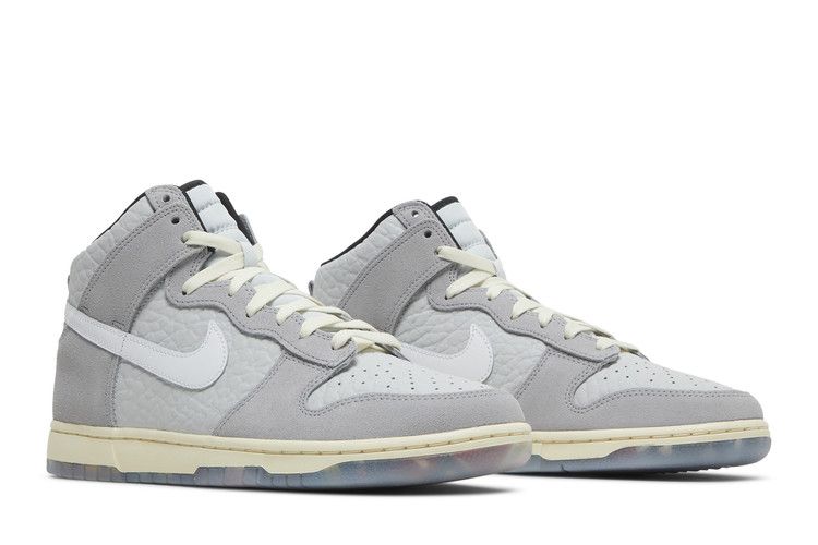 Men's Sneakers Nike Dunk High Premium Culture Day Wolf Grey/Neutral Grey-Sail