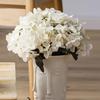 1/3 st Konstgjord Blomma Hortensia Hög Kvalitet Hem Utomhus Trädgård Vas Festivaldekoration Bröllop Brudbukett Gör-det-själv Presentask
