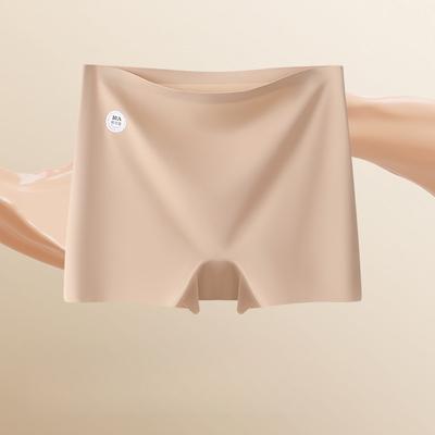 Large Size Ice Silk Seamless Antibacterial Prevent Exposure Boxer Women’s Shorts