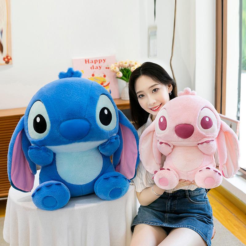 Adorable Shy Stitch Plush Doll Cushion for Kids' Birthday
