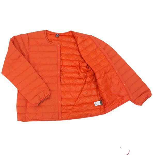 Montbell Men's Superior Down Round Neck Jacket 1101666 Orange Xl