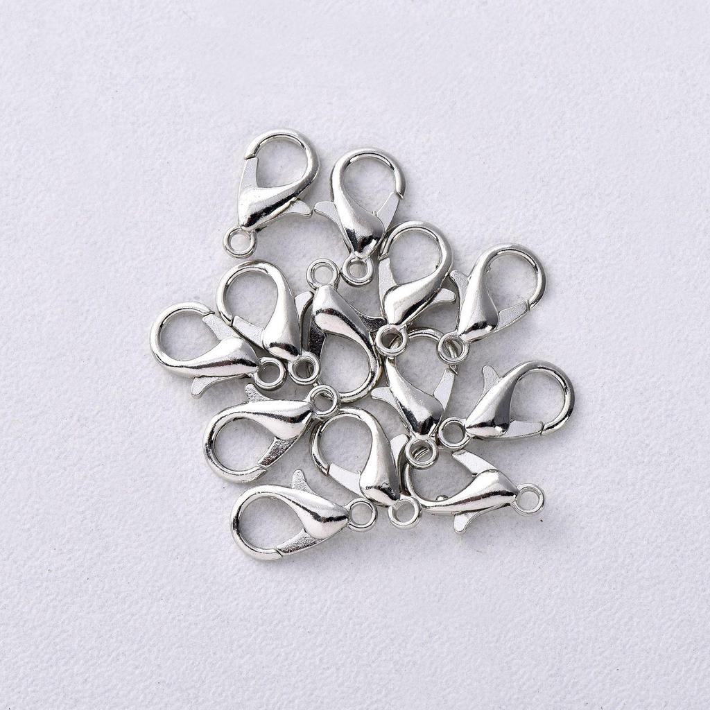 Electroplated Alloy Band with Lobster Clasp Connector for Necklaces, Keychains, Bracelets - DIY Jewelry Accessories