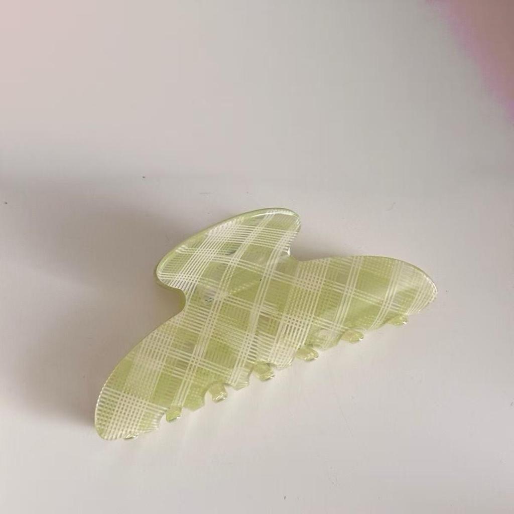 Koreanischer Eleganter Kürbisbogen Polka Dot Haarspange - Groß, Cremige Texturierte Hochsteckfrisur-Accessoire