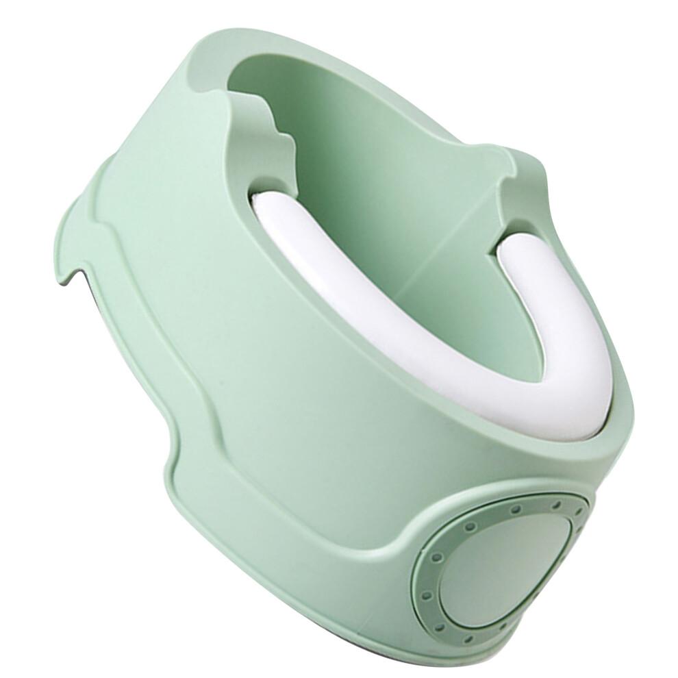 Baby-Waschkissensitz aus Plastik für Kleinkinder und Erwachsene, sicher und langlebig, grün