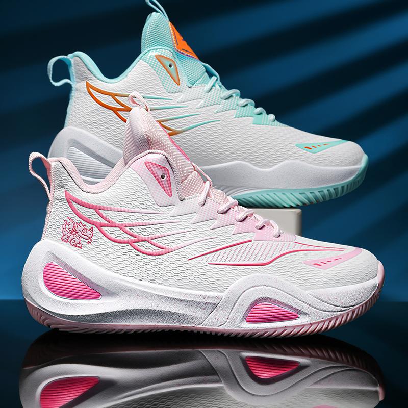 Mandarin duck basketball shoes for men and women couples in summer 2025 new outdoor fashion casual sports shoes non-slip moisture shoes