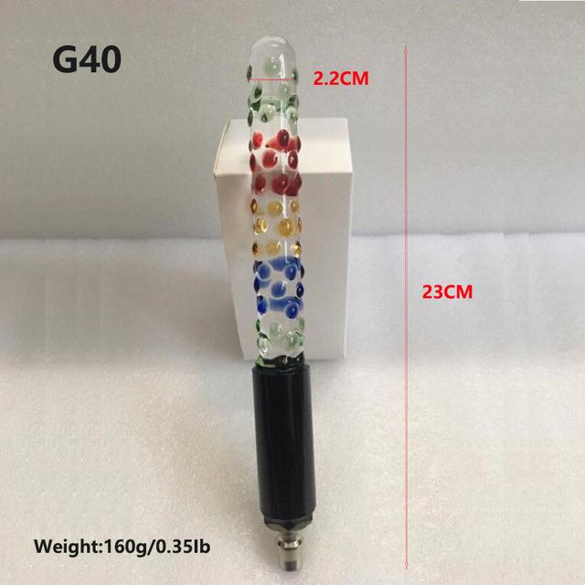 6 Types Glass Dildos with Vac-u-Lock Connerect Sex Machine Anal Attachments for Women and Men Masturbation Machine Accessories