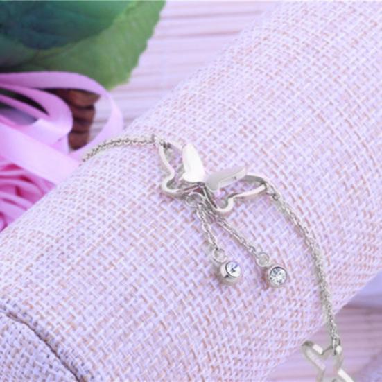 Women Fashion Barefoot Sandal Beach Foot Chain Butterfly Charm Anklet Bracelet Gift