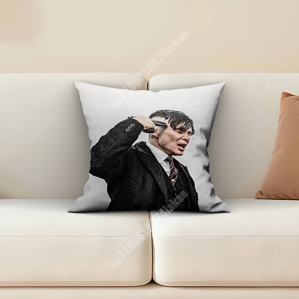 TThomas SShelby Sofa Couch Pillow Cover Cigarette Whiskey Cozy Lounge Modern Living Room TTommy SShelby Seating Decoration