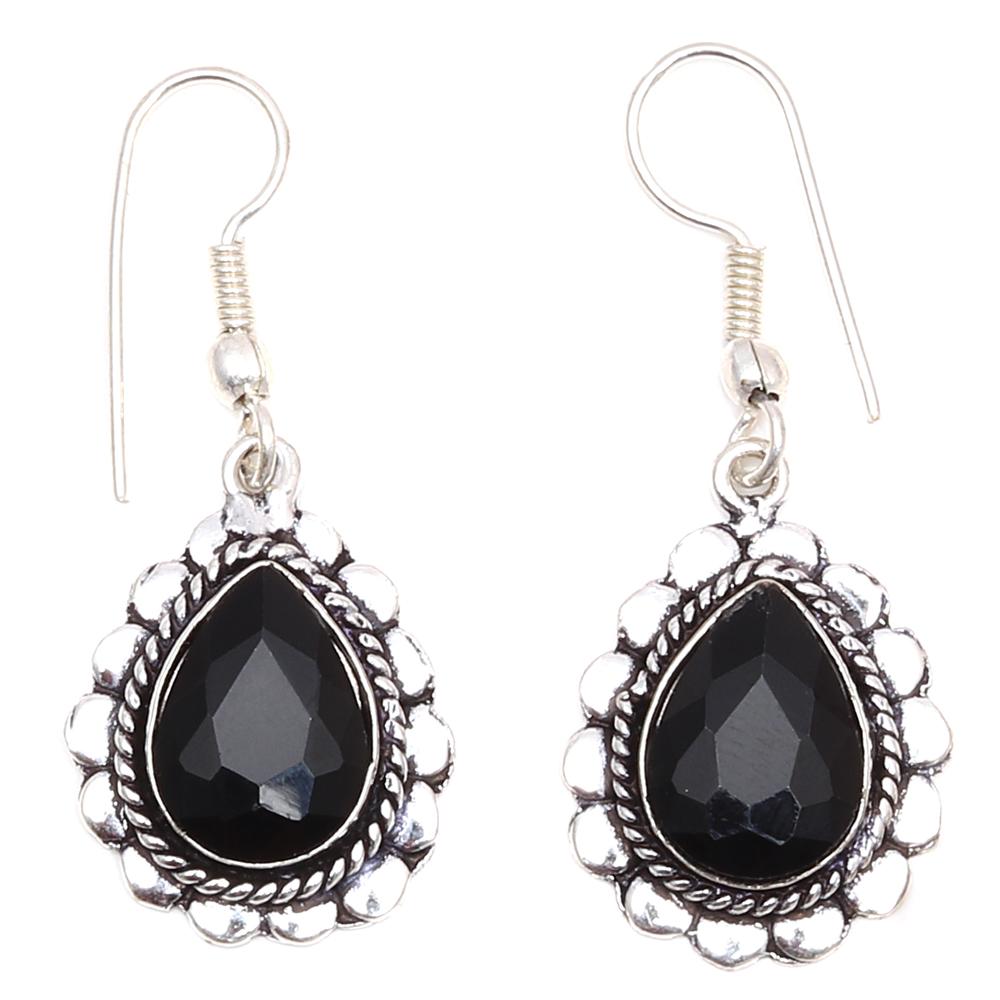 Czarny Kamień Kręgosłupa Biżuteria dla Przyjaciół Zestaw Naszyjników 18-20''