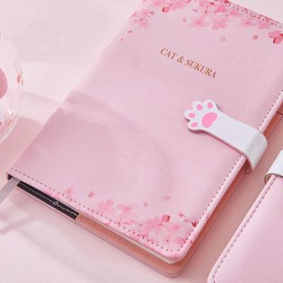 Cute Heart College Notebook - Girlish Literary Style