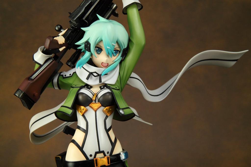 Kaitendo Sword Art Online II Sinon Scale PVC Painted Complete Figure 1/7 (Re-release)