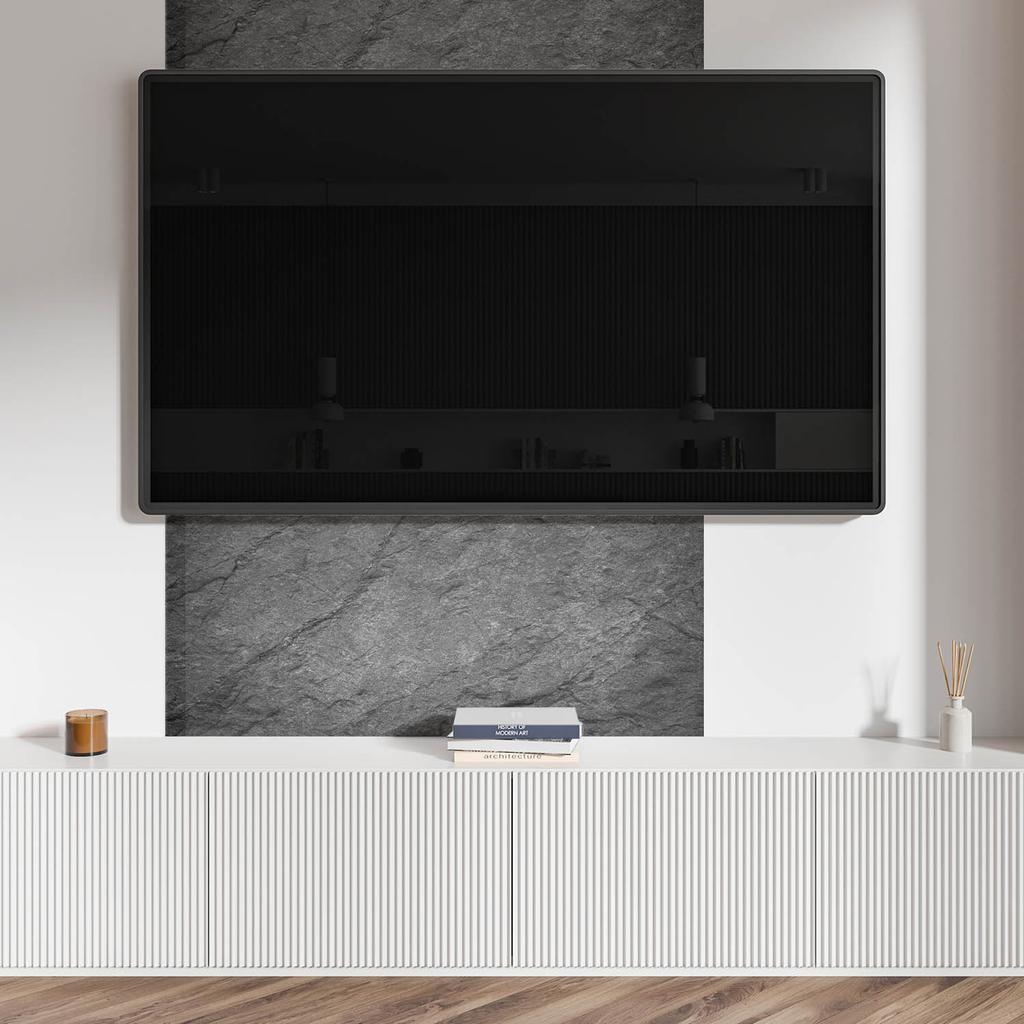 Panel Winylowy Z Nadrukiem - Dekoracja Do Sypialni 100X50 Cm Tekstura Kamienia Naturalnego