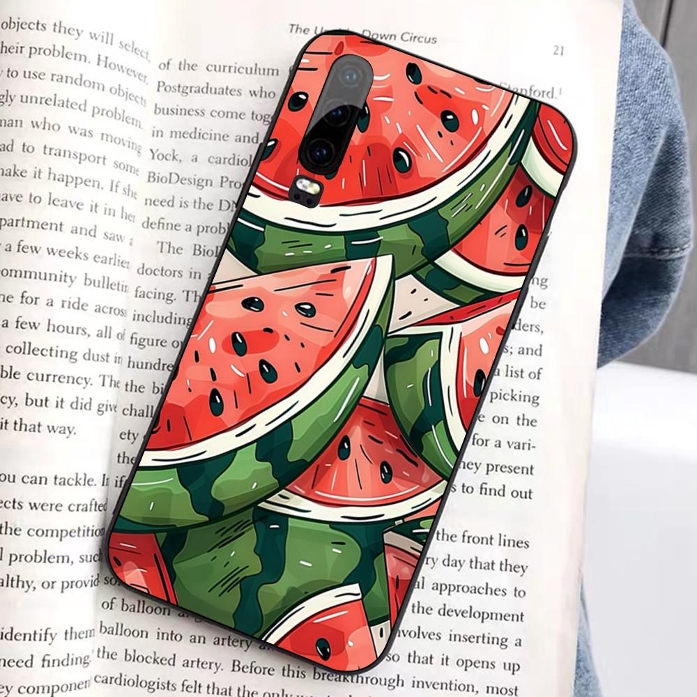 Fruit Watermelon Phone Case For Huawei Honor 10 Lite 9 20 7A 9X 30 50 60 70 Pro Plus Soft Silicone Cover