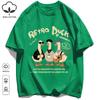 Retro Duck With Free Time T Shirt Unisex Fashion All-Match Basics Streetwear O-Neck Cotton Clothing Unisex Summer Loose Tee