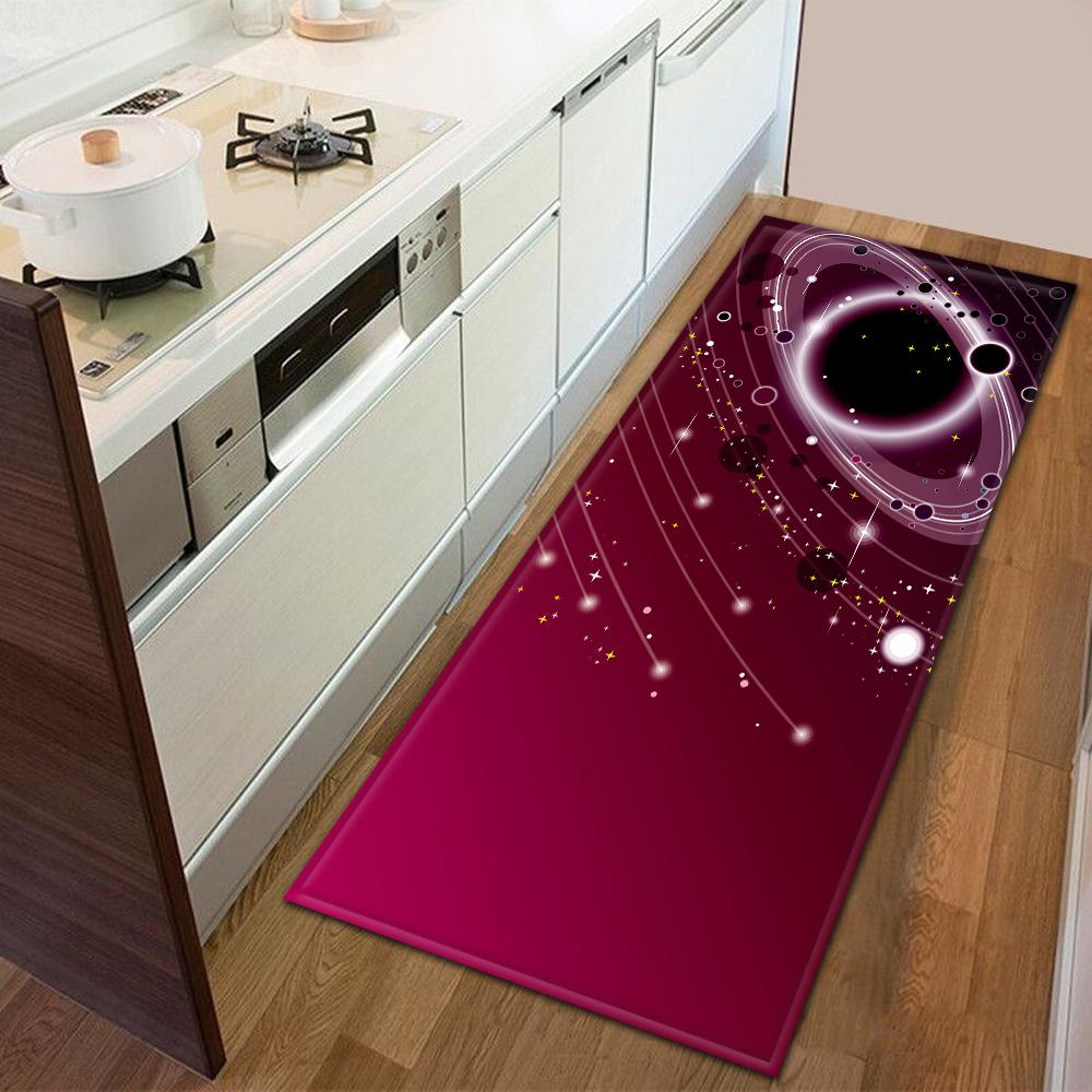 Kitchen Door Mat Bedroom Carpet Non-slip Floor Balcony Corridor Long Carpet Bedside Living Room Floor Mat