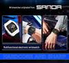 Sanda Trendy Multifunctional Sports Watch with Countdown, Snooze & Luminous Waterproof Features for Students - Model 3397