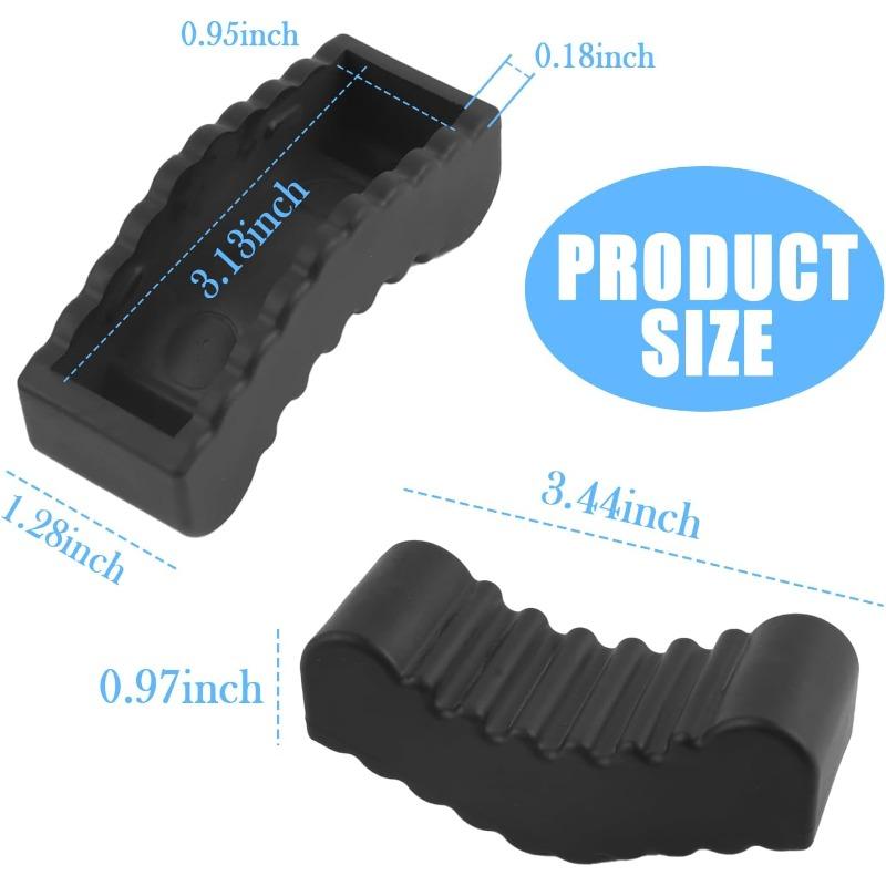 

Universal 6ton Car Frame Pinch Lifting Pads (2pcs) – Slotted Jack Stand Rubber Pad, Floor Adapter Rail Grip, Safety Repair Tools