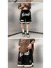 Men's Retro American Vibe Summer Casual Shorts: Trendy, Loose, Versatile Basketball Style