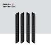 For Xpeng P7+ 4pcs Silicone Door Anti-Scratch Strip Scratch Resistant Car Door Edge Protection Trim Molding Interior Accessories