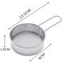 Household Flour Sieve Stainless Steel Fine Mesh Strainer Flour Sifter For Baking Handle Flour Sieve Sifter Baking Accessories