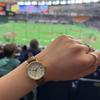 Daily Watch with Date Easy To Job Navy J-AXIS Display, Simple, Basic, Read, Business, Hunting, Student, Unisex, (CF3B0029)