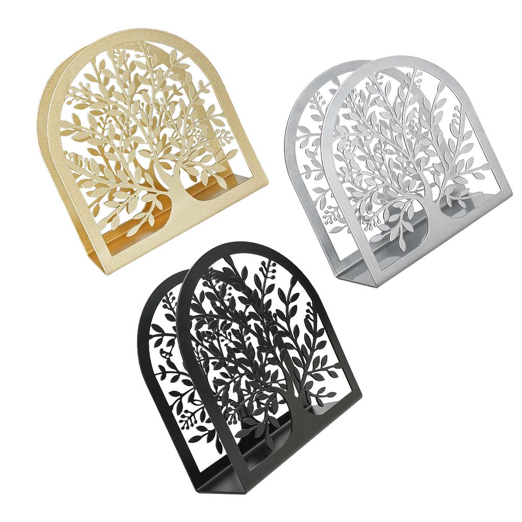 Fristående Pappershållareställ Metall Servetthållare För Kök Matsalsbord Organisation Vertikalt Pappershanddukställ