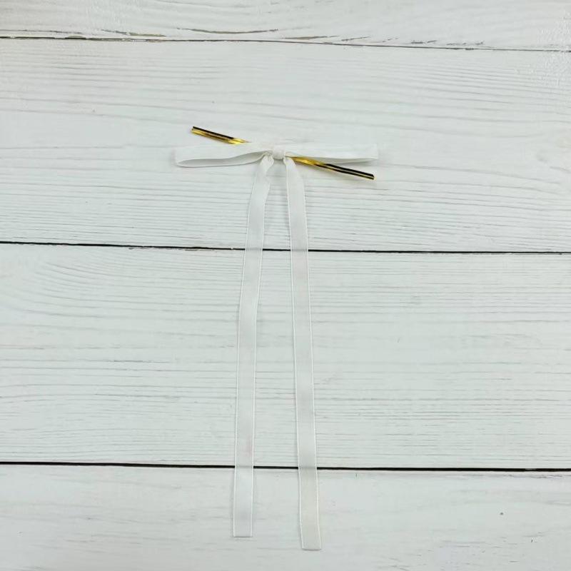 Set of 24 Velvet Bow Tie Ribbon Ornaments for Christmas Trees and Holiday Parties